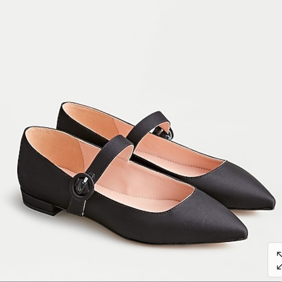 satin mary jane shoes